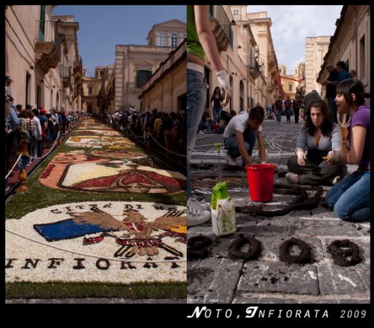 Noto, Infiorata 2009